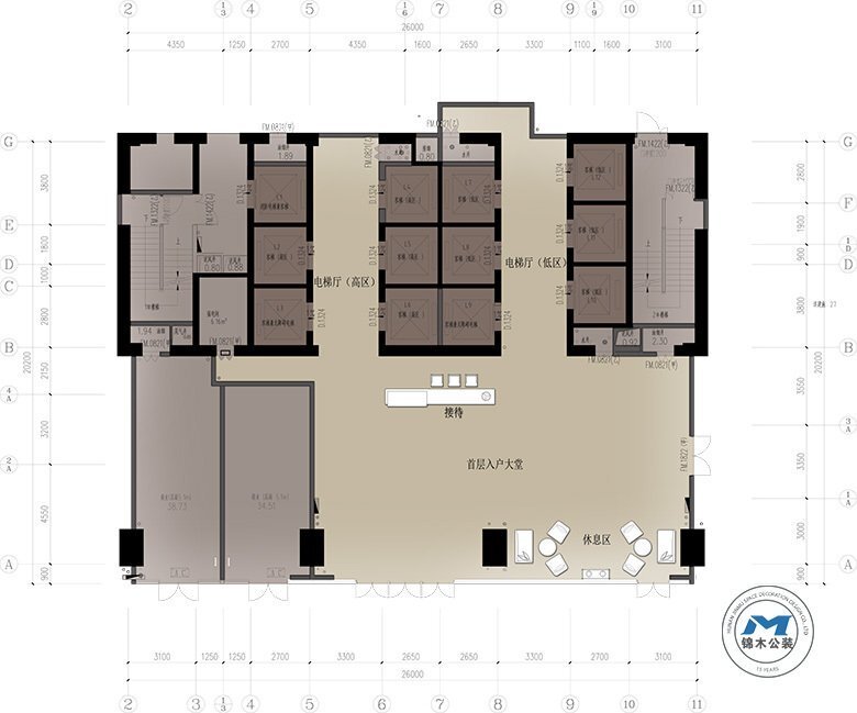 LOFT公寓型售樓部與樣板房裝修設計彩圖